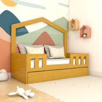 Bicama Infantil com Estrado Fixo Casinha Play Bicama Infantil com Estrado Fixo Casinha Play