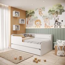 Bicama Infantil com Modulo e Proteção Lateral Caracol