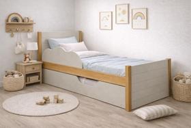 Bicama Infantil com Proteção Elza Branco