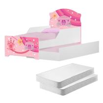 Bicama Infantil Uly Carruagem e Castelo com Colchões Bicama Infantil Uly Carruagem e Castelo com Colchões