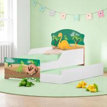 Bicama Infantil Uly Dinossauro com Colchões Bicama Infantil Uly Dinossauro com Colchões
