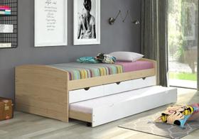 Bicama Solteiro 3 Gavetas em Madeira Maciça Ulli Bicama Solteiro 3 Gavetas em Madeira Maciça Ulli