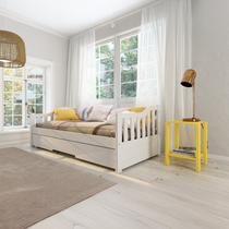 Bicama Solteiro American Estilo Sofá em Madeira Maciça