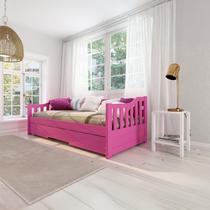 Bicama Solteiro American Estilo Sofá em Madeira Maciça Rosa Bicama Solteiro American Estilo Sofá em Madeira Maciça Rosa