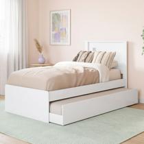 Bicama Solteiro Cama Auxiliar Retrátil Semi Brilho Economize Espaço no Quarto Conforto e Praticidade - Bicama Solteiro Cama Auxiliar Retrátil Semi Brilho Economize Espaço no Quarto Conforto e Praticidade -