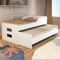 Bicama Solteiro Cama com Auxiliar Bibox até 120kg Entrega Imediata