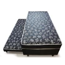 Bicama Solteiro Colchão Conjugado Com Cama Auxiliar 5cm Bicama Solteiro Colchão Conjugado Com Cama Auxiliar 5cm