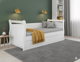 Bicama Solteiro com Auxiliar Funcional para Quarto Juvenil Bella