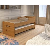 Bicama Solteiro com Cama Auxiliar e 2 Colchões 88x188 Bicama Solteiro com Cama Auxiliar e 2 Colchões 88x188