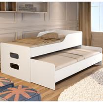 Bicama Solteiro Elis com Proteção Reforçada 100% MDF Compacta Resistente Funcional