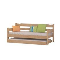 Bicama Solteiro Madeira Maciça Cor Nogueira