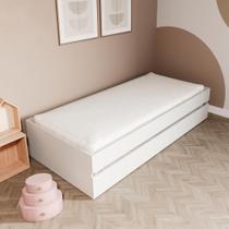 Bicama Solteiro Mdf Branco Sem Cabeceira Mobilistore Bicama Solteiro Mdf Branco Sem Cabeceira Mobilistore