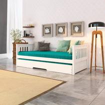 Bicama Solteiro Mission Estilo Sofá em Madeira Maciça/mdf