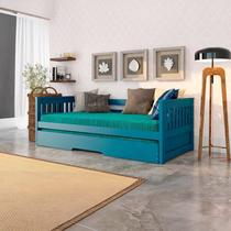 Bicama Solteiro Mission Estilo Sofá em Madeira Maciça/mdf