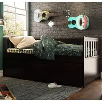 Bicama Solteiro Reta 3 Gavetas