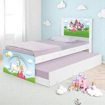 Bicama tema solteiro princesa encantada