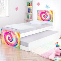 Bicama tema solteiro tie dye