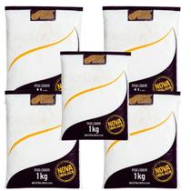 Bicarbonato de Amônio ou Sal Amoníaco 5 pacotes de 1kg Sabor Verde (Total 5 Kg)