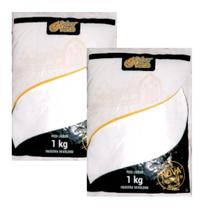 Bicarbonato de Amônio ou Sal Amoníaco ou Amônia 2 Pacotes de 1 Kg Sabor Verde (Total 2kg)