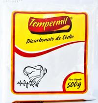 Bicarbonato de Sódio 500g Tempermil 100% Puro Sódio Fino Bicarbonato de Sódio 500g Tempermil 100% Puro Sódio Fino