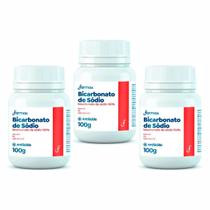 Bicarbonato de Sódio Farmax 100g _ Kit com 3 Unidades Bicarbonato de Sódio Farmax 100g _ Kit com 3 Unidades