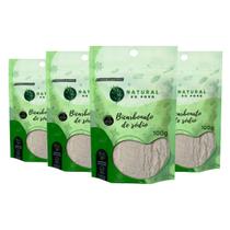 Bicarbonato de Sódio Kit 4 Importado Alta Qualidade Premium Pouch 100g Bicarbonato de Sódio Kit 4 Importado Alta Qualidade Premium Pouch 100g
