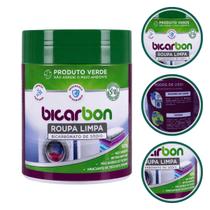 Bicarbonato de Sódio Limpa Roupa 500g Bicarbon Tira Manchas Percarbonato Máquina de Lavar Desencarde