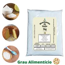 Bicarbonato De Sódio Premium 1kg - Embalagem Econômica - Allquin