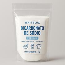 Bicarbonato de Sódio Premium 1kg Grau Alimentício 100% Puro Multiuso Limpeza e Culinária