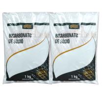 Bicarbonato de Sódio Sabor Verde - 2 Pacotes de 1 Kg
