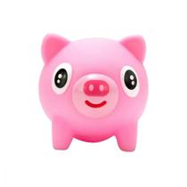 Bichinho de Apertar Porquinho Rosa Weeego em Vinil - Polibrinq Sq240 Bichinho de Apertar Porquinho Rosa Weeego em Vinil - Polibrinq Sq240
