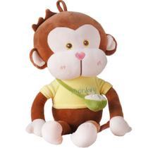 Bichinho de Pelúcia Macaquinho 50cm Bene Casa Marrom Bichinho de Pelúcia Macaquinho 50cm Bene Casa Marrom