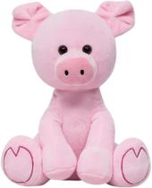 Bichinho De Pelúcia Meu Porquinho Bebê Rosa 4774 - Buba Bichinho De Pelúcia Meu Porquinho Bebê Rosa 4774 - Buba