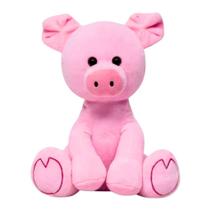 Bichinho De Pelúcia Meu Porquinho bebê Rosa 4774 - BUBA Bichinho De Pelúcia Meu Porquinho bebê Rosa 4774 - BUBA