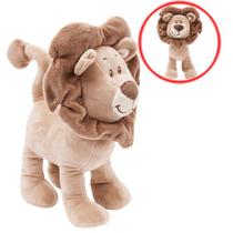 Bichinho Pelúcia Divertido Leão Elefante Girafa Bebê MAIOR - Buba Baby