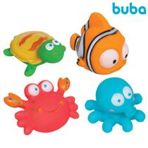 Bichinhos Banho Bebê Esguicham Água Oceano Buba