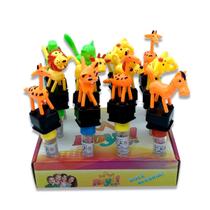 Bichinhos Candy: Animais c/ balinhas Tutti Frutti com 12 unidades
