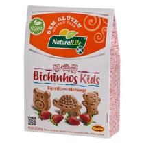 Bichinhos Kids Morango Vegano S/ Gluten - Kodilar 12X80G