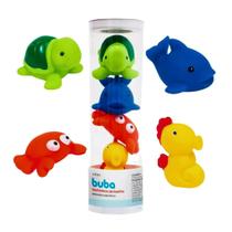 Bichinhos Para O Banho Animais Marinhos Tubo 4687 - Buba