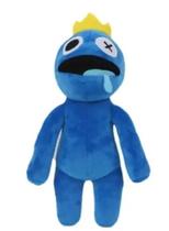 Bicho Azul Babão De Pelúcia 40cm Rainbow Friends Blue Roblox - 294 - Luck Baby