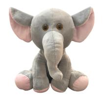 Bicho Bichinho De Pelúcia Safári Raposa Leão elefante Macaco Zebra Decoração Bebê Infantil 30CM