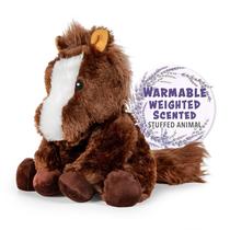 Bicho de pelúcia 1i4 Group Warm Pals Harry Horse com aroma de lavanda Bicho de pelúcia 1i4 Group Warm Pals Harry Horse com aroma de lavanda
