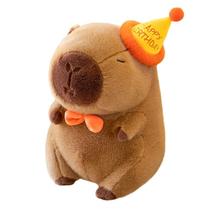 Bicho de pelúcia Arkdorz Cute Birthday Capivara Pelush 33cm