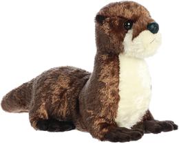 Bicho de pelúcia Aurora Adorable Flopsie River Otter 30cm