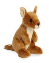 Bicho de pelúcia Aurora Adorable Mini Flopsie Kangaroo de 20 cm