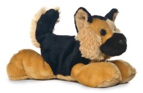 Bicho de pelúcia Aurora Adorable Mini Flopsie Shep preto de 20 cm Bicho de pelúcia Aurora Adorable Mini Flopsie Shep preto de 20 cm