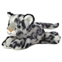 Bicho de pelúcia Aurora Adorable Mini Flopsie Snow Leopard