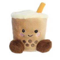 Bicho de pelúcia Aurora Adorable Palm Pals Milky Tea Boba 13cm