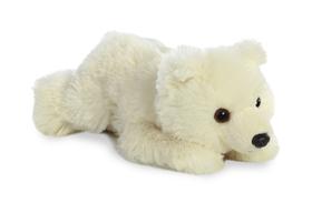 Bicho de pelúcia Aurora Adorável Mini Flopsie Polar Bear Bicho de pelúcia Aurora Adorável Mini Flopsie Polar Bear