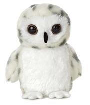 Bicho de pelúcia Aurora Adorável Mini Flopsie Snowy Owl 20 cm